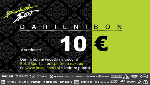 Bokal Sport darilni bon 10 €